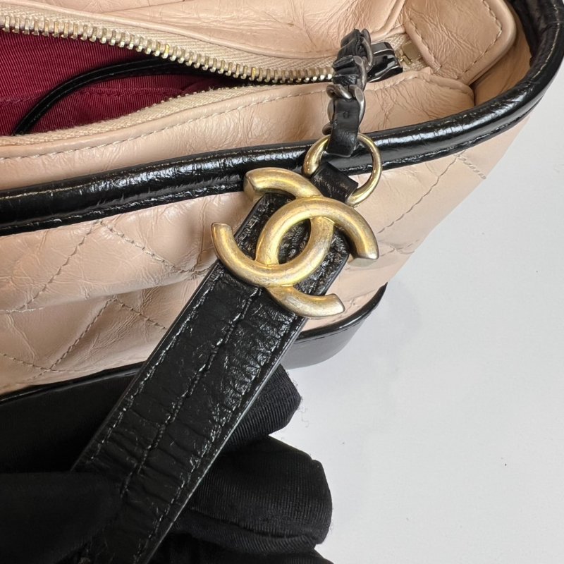 CHANEL 流浪包小號 膚色 25開-7
