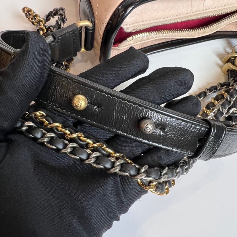 CHANEL 流浪包小號 膚色 25開-8