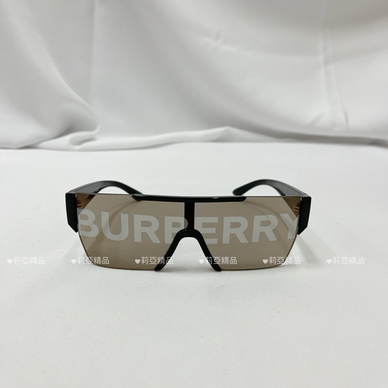莉亞精品♡Burberry 字母墨鏡 九新-3