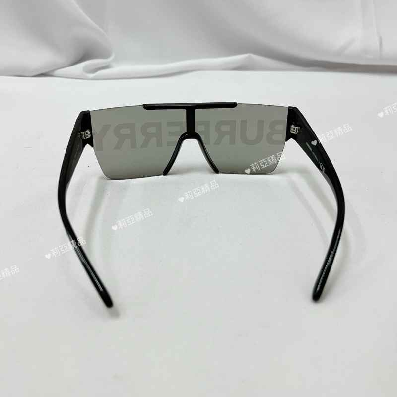莉亞精品♡Burberry 字母墨鏡 九新-4