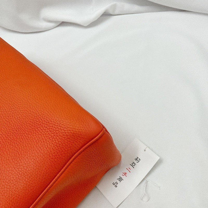 莉亞精品♡Dior Diorissimo 托特 橘 九新美包-10