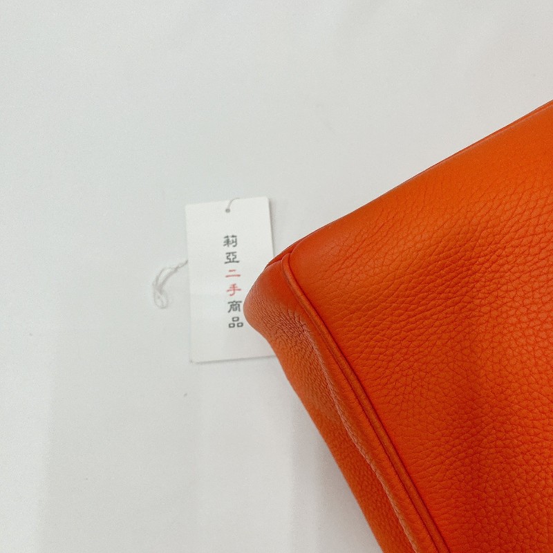 莉亞精品♡Dior Diorissimo 托特 橘 九新美包-11