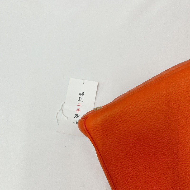 莉亞精品♡Dior Diorissimo 托特 橘 九新美包-12