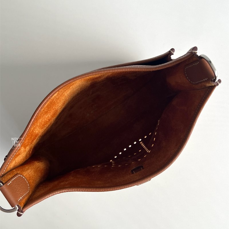 99新🆕 有購證🙌🏻 Hermès 愛馬仕 Evelyne 29 金棕銀釦-2