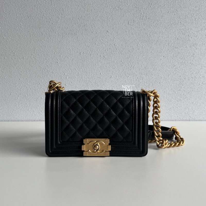 閒置新✨ Chanel 香奈兒 Le Boy 20 黑金-0