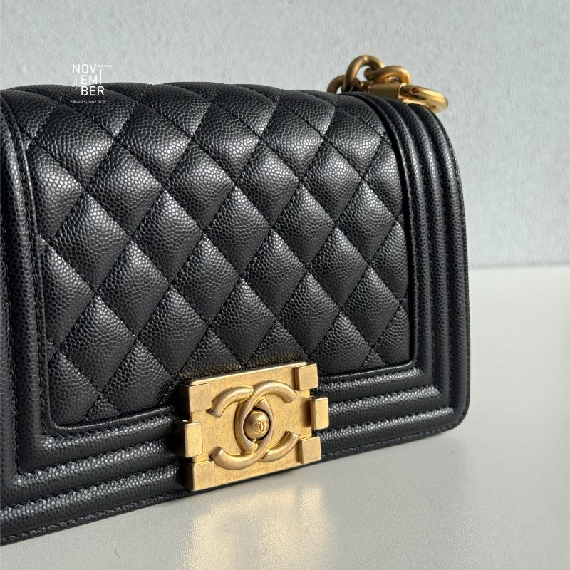 閒置新✨ Chanel 香奈兒 Le Boy 20 黑金-2