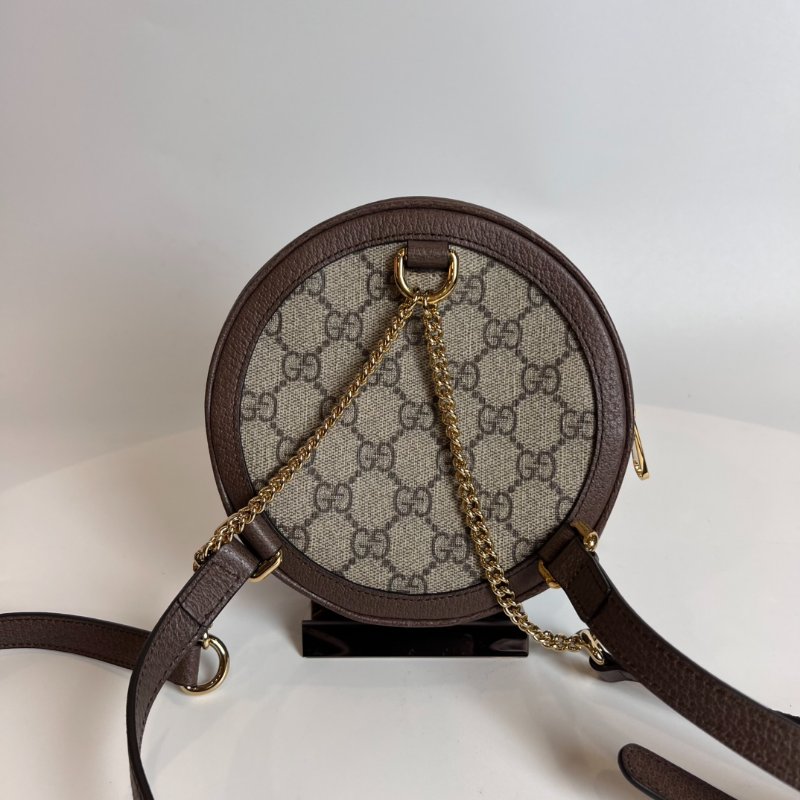 GUCCI 598661 老花圓餅後背包-1