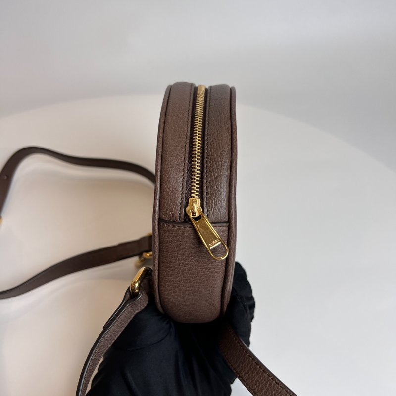 GUCCI 598661 老花圓餅後背包-3