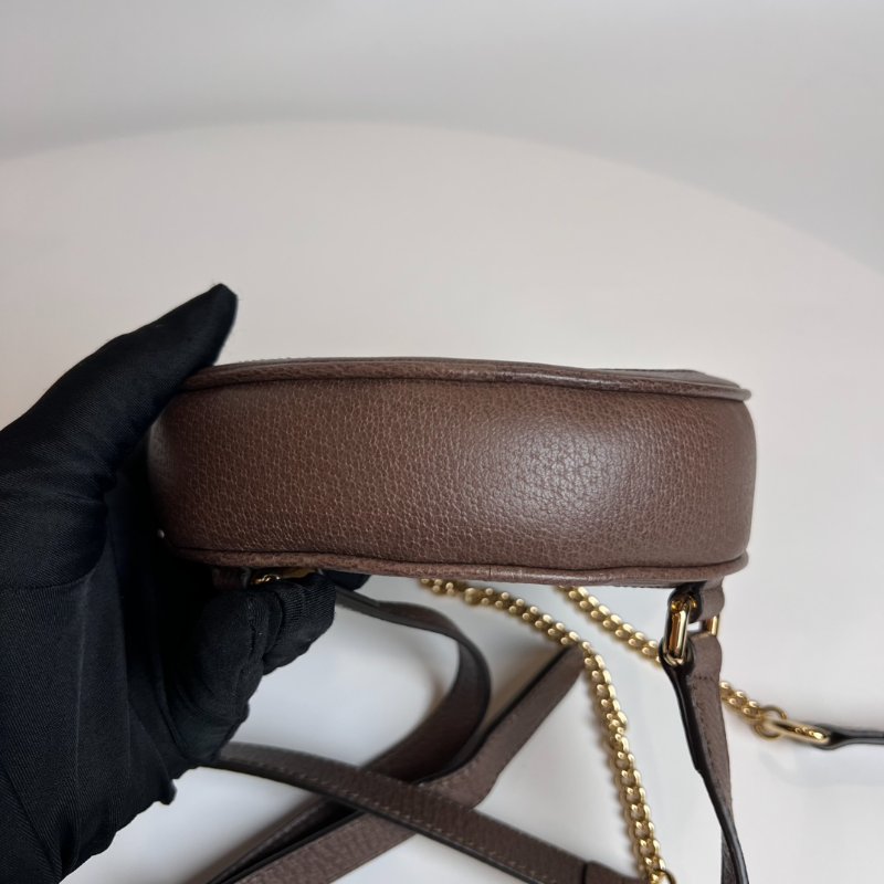 GUCCI 598661 老花圓餅後背包-4