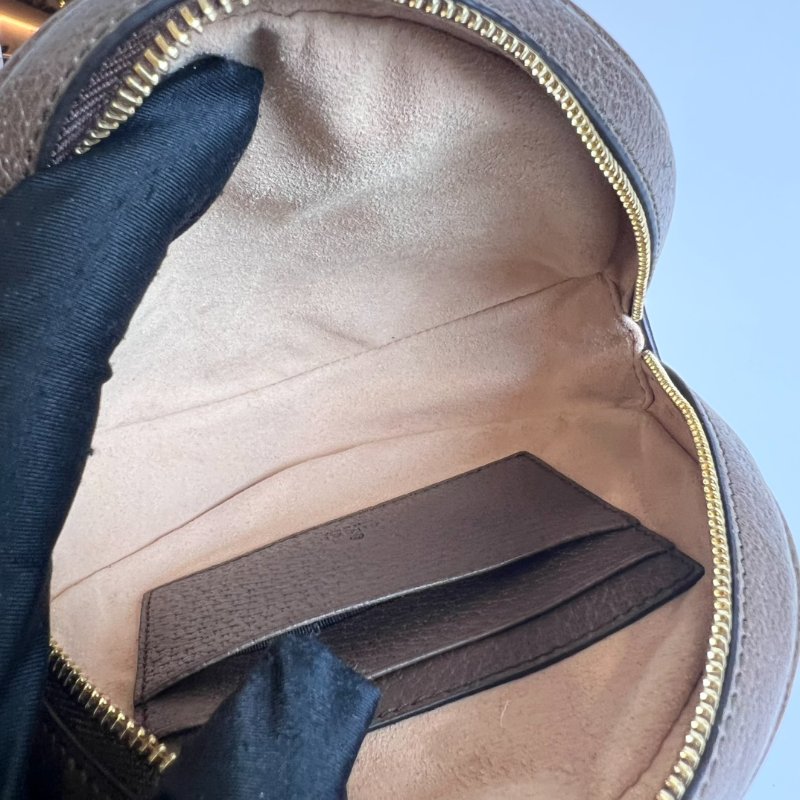 GUCCI 598661 老花圓餅後背包-5