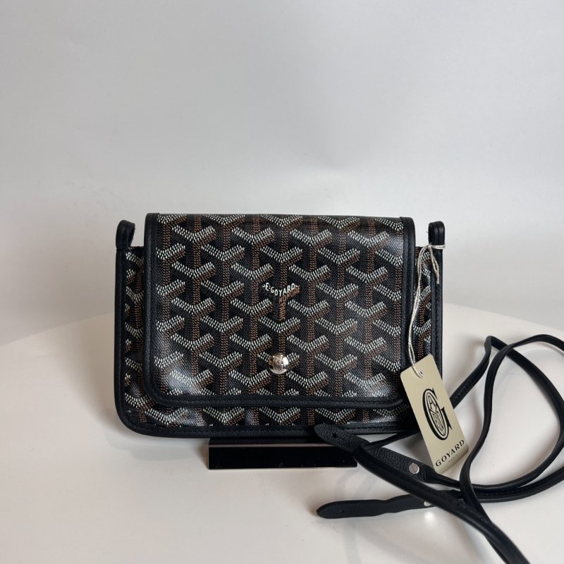 全新品 GOYARD 黑老花PLUMET信封包-0
