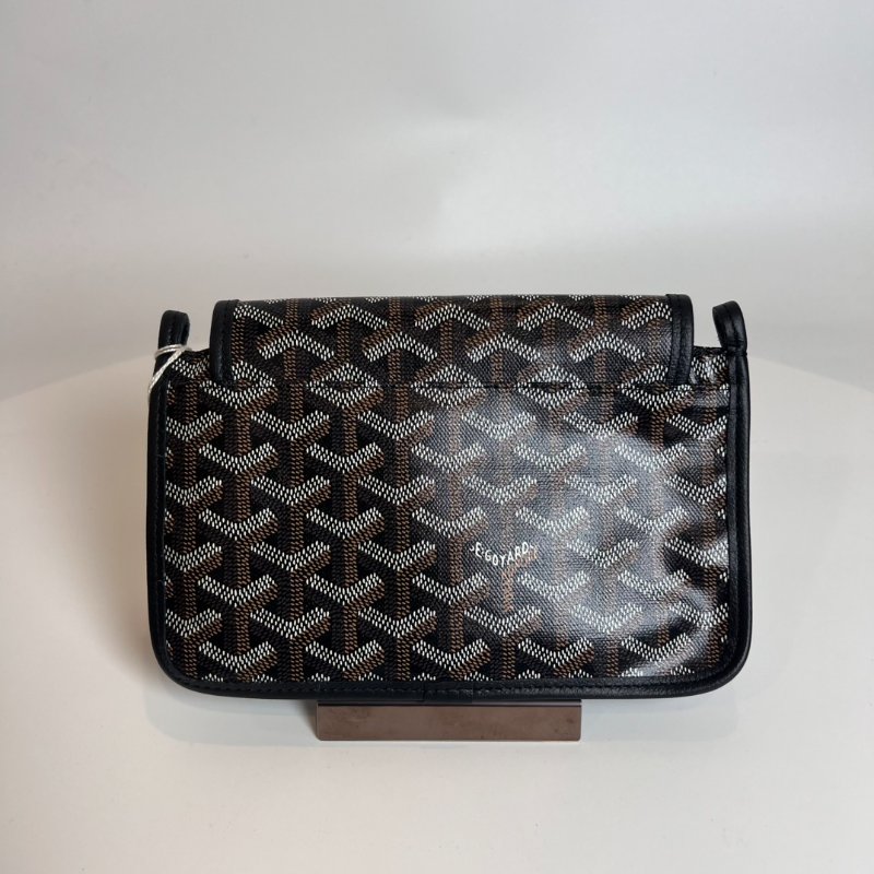 全新品 GOYARD 黑老花PLUMET信封包-1