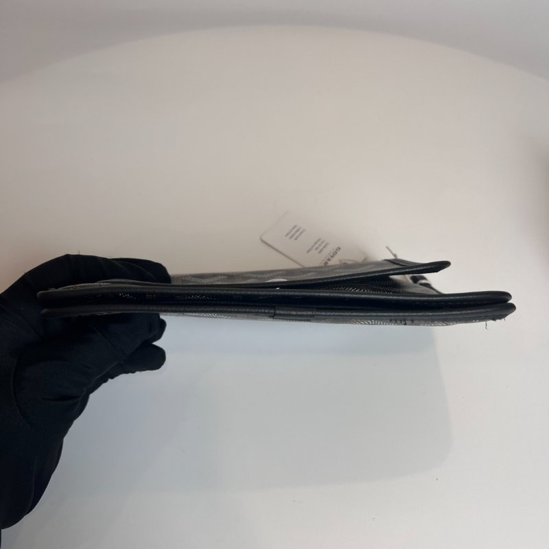 全新品 GOYARD 黑老花PLUMET信封包-4