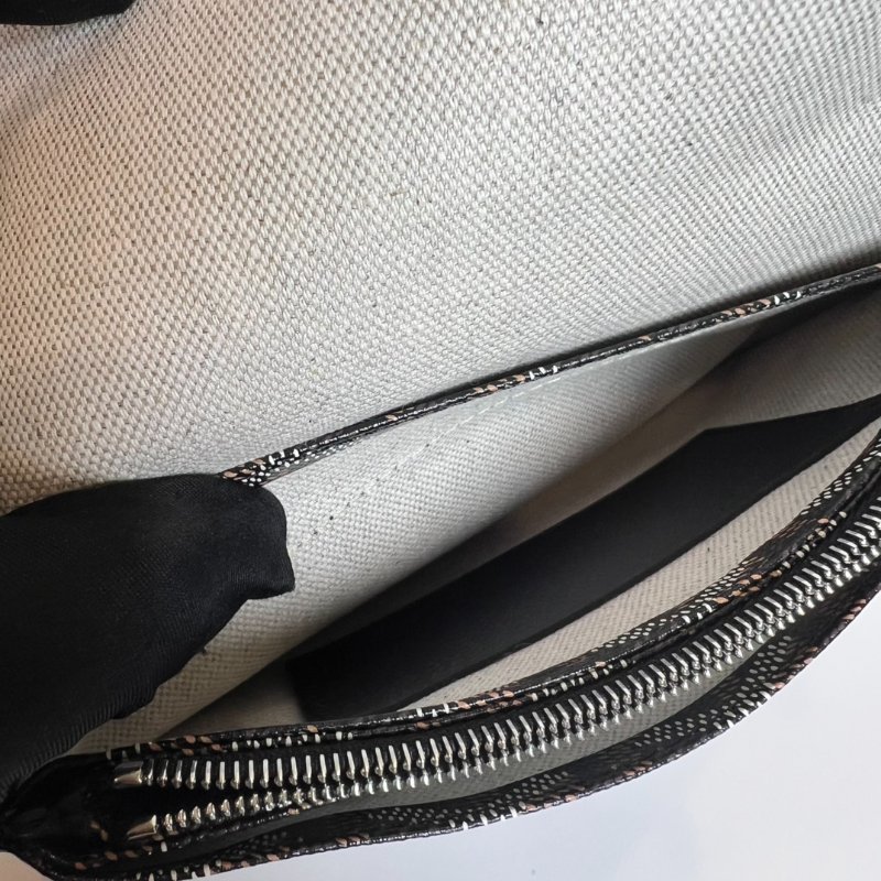 全新品 GOYARD 黑老花PLUMET信封包-6