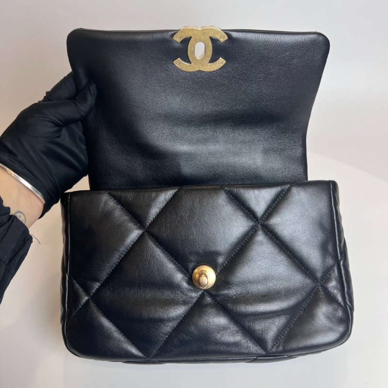 全新品 CHANEL 19包小號 AS1161/晶片款-5