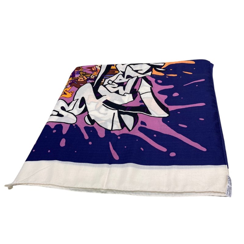 HERMES 愛馬仕 絲巾 POP圖騰 藍色 米白色 多色-0