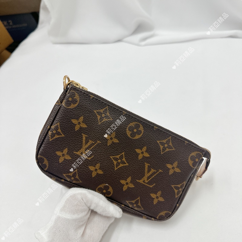 莉亞精品♡ LV 小麻將 二手美包-3