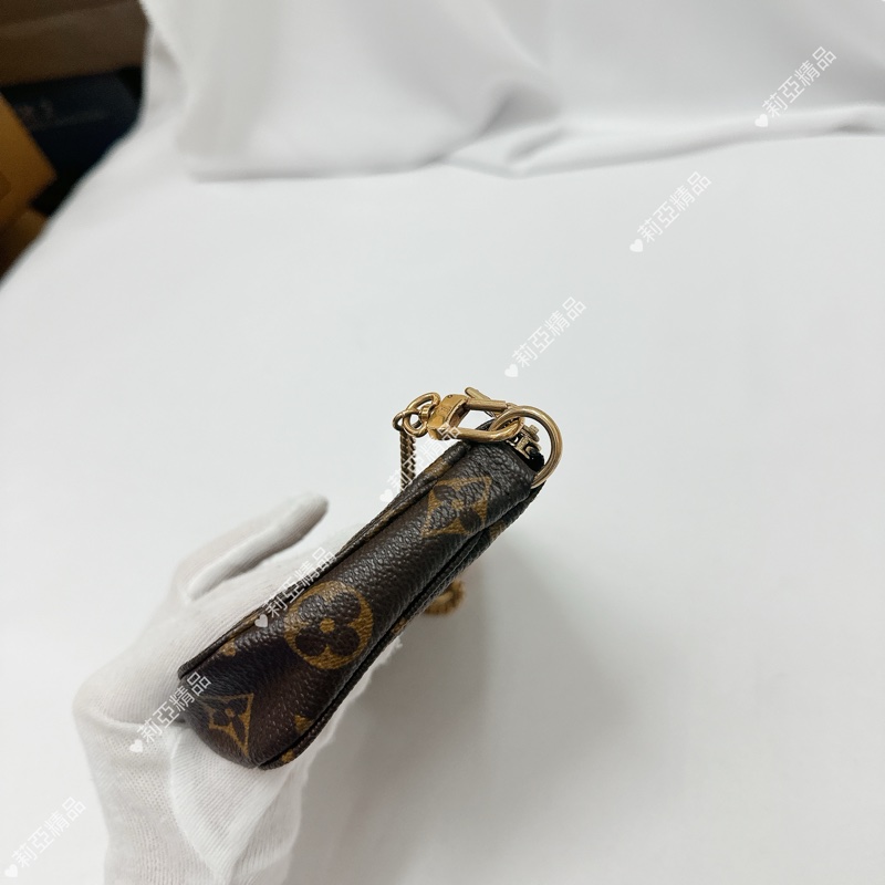 莉亞精品♡ LV 小麻將 二手美包-4