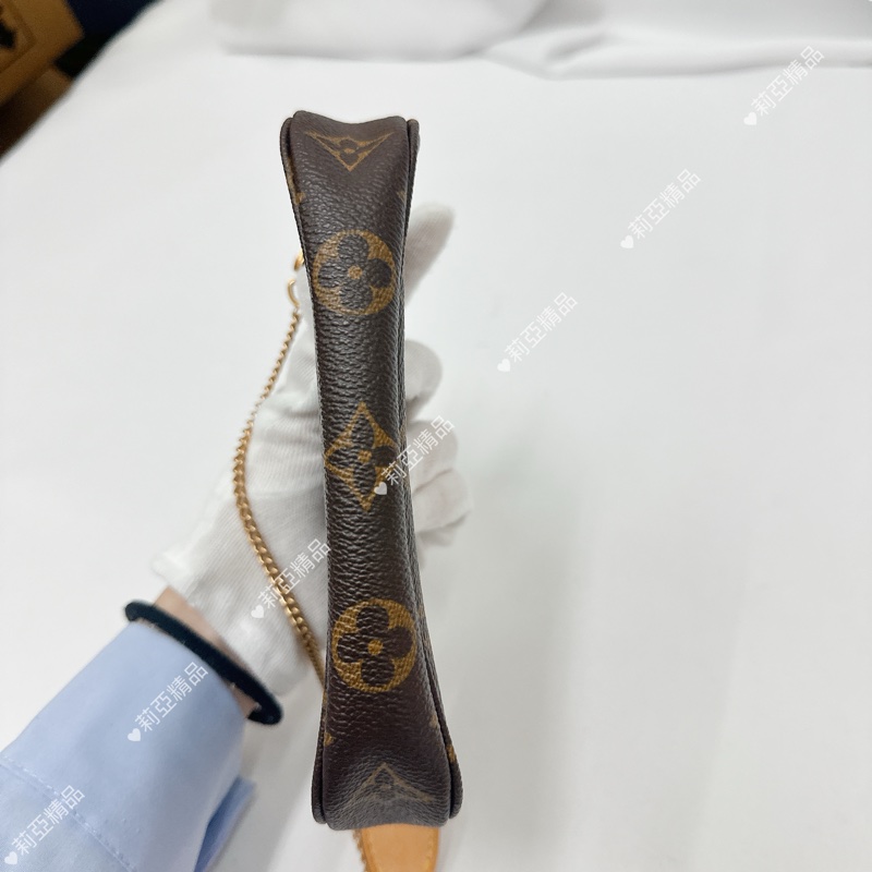 莉亞精品♡ LV 小麻將 二手美包-7