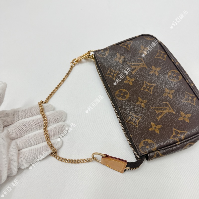 莉亞精品♡ LV 小麻將 二手美包-12