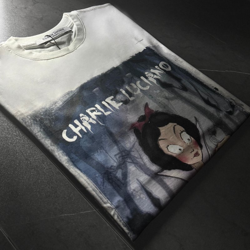 🚨 雙11最後倒數・今晚錯過等明年！【CHARLIE LUCIANO-CL】白雪公主-T恤-1