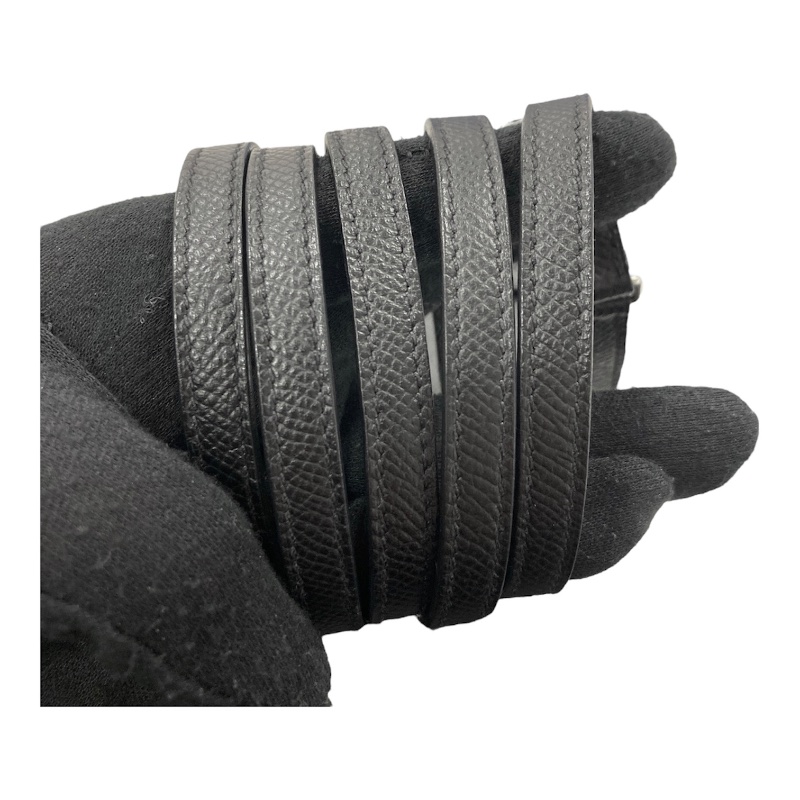 HERMES 愛馬仕 KELLY TOGO 凱莉長夾肩背包 EPSOM皮 黑色 銀釦-14