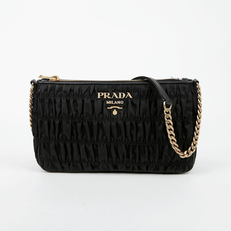 【包稅】PRADA 1BH152 Gofre 鏈條單肩斜背包-1