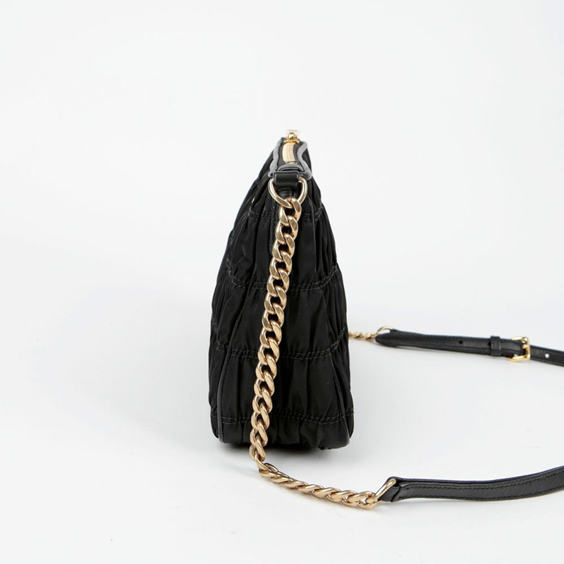 【包稅】PRADA 1BH152 Gofre 鏈條單肩斜背包-4