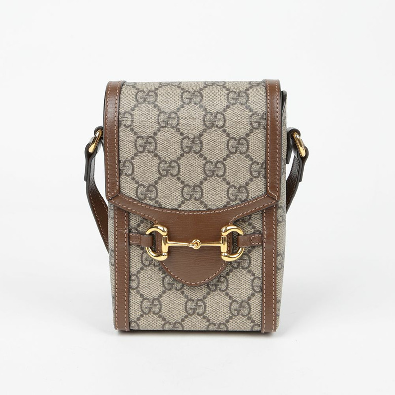 【包稅】GUCCI Horsebit 1955 迷你肩斜背包-1