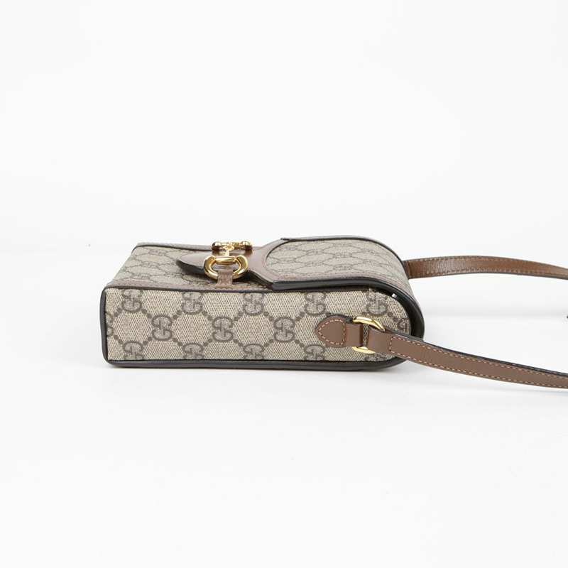 【包稅】GUCCI Horsebit 1955 迷你肩斜背包-4