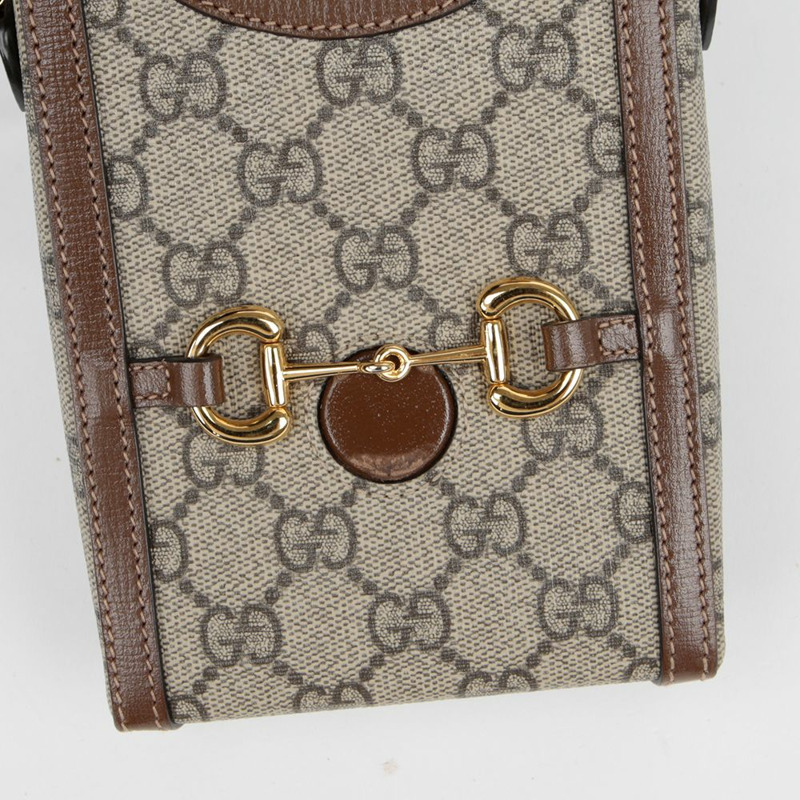 【包稅】GUCCI Horsebit 1955 迷你肩斜背包-8