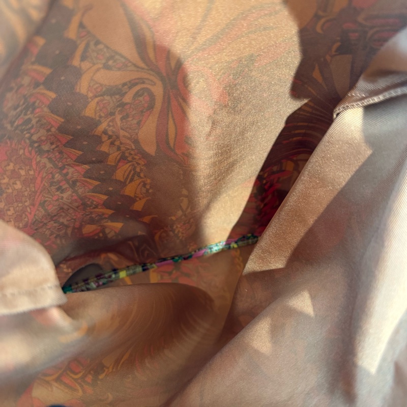 HERMES Silkycity 33 絲巾圖騰肩背包 B刻-12