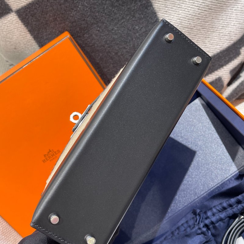 【稀有天菜】HERMES 限量款插片木馬Mini Kelly二代-8