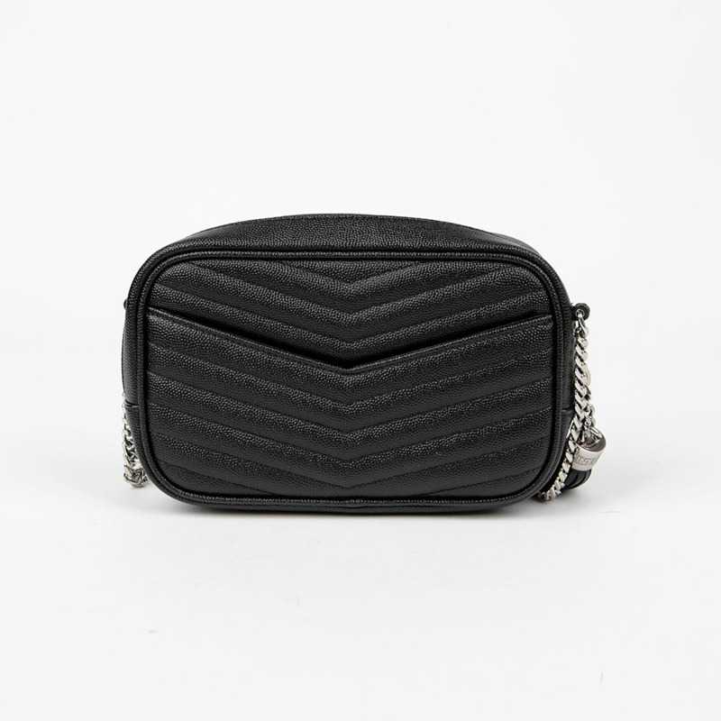 【包稅】SAINT LAURENT 612579 Lou 迷你鏈條單肩斜背包-3