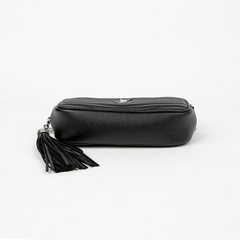 【包稅】SAINT LAURENT 612579 Lou 迷你鏈條單肩斜背包-5