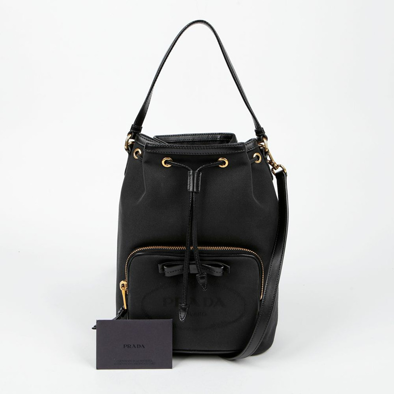 PRADA Duet Bucket 大號手提單肩包 1BH097-0