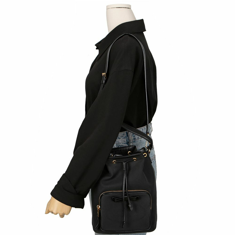 PRADA Duet Bucket 大號手提單肩包 1BH097-12