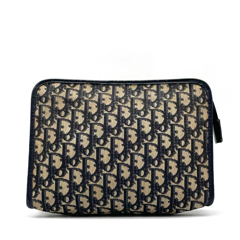 Dior • 經典刺繡老花洗漱包 斜背包-5