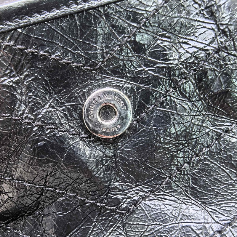 YSL Niki 鏈條包 流浪包 中號 黑色 肩背包斜背包-14