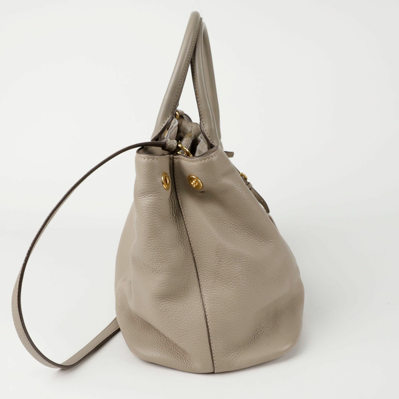 PRADA 1BA579 三角形標誌托特單肩包-6