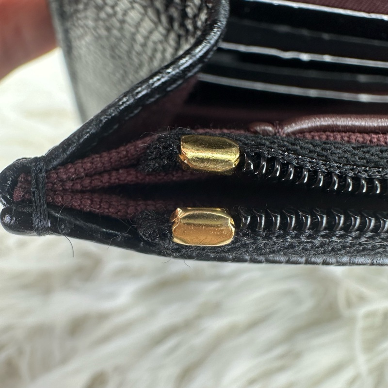 CHANEL 黑金魚子醬牛皮 WOC 鏈條包 晶片款 2024年全套有單-10