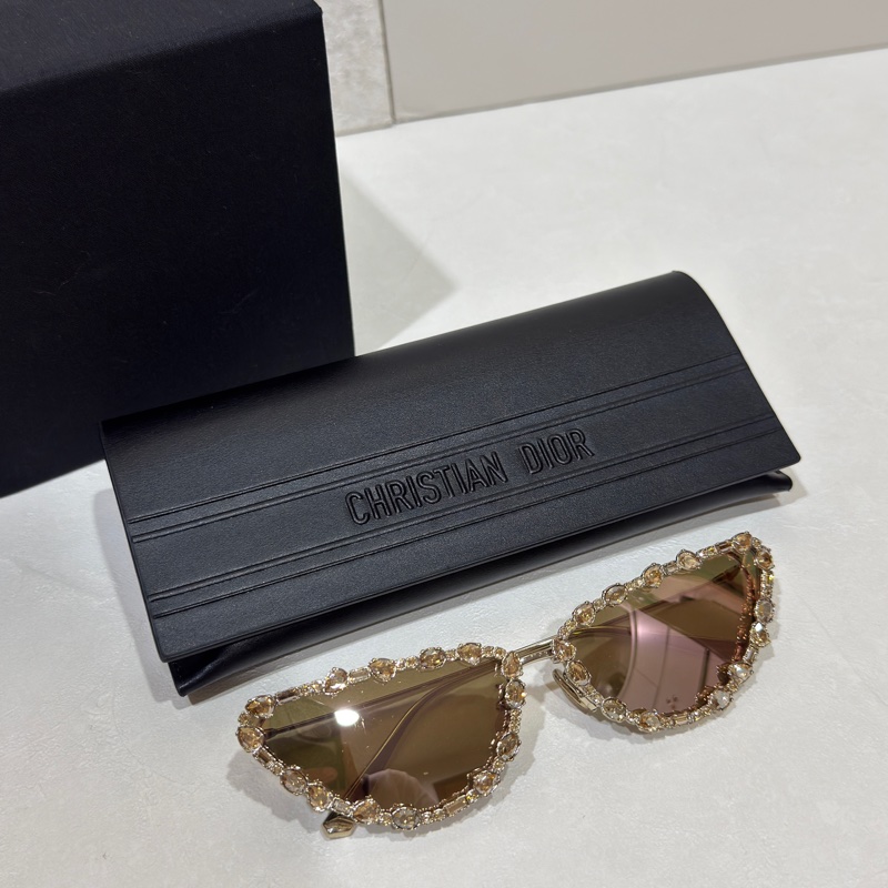 Dior水鑽墨鏡-1
