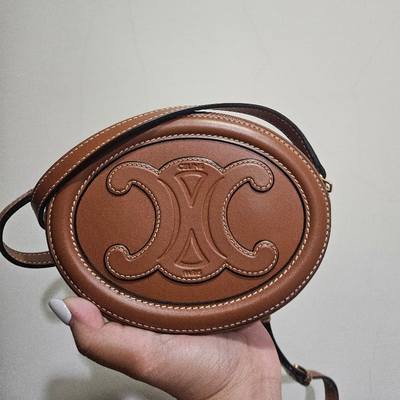 celine 月餅 焦糖色 咖色 小-0