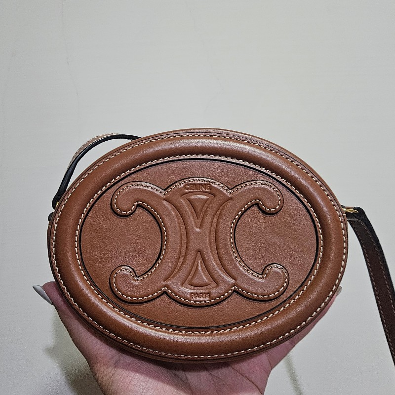 celine 月餅 焦糖色 咖色 小-1