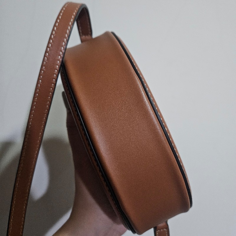 celine 月餅 焦糖色 咖色 小-4