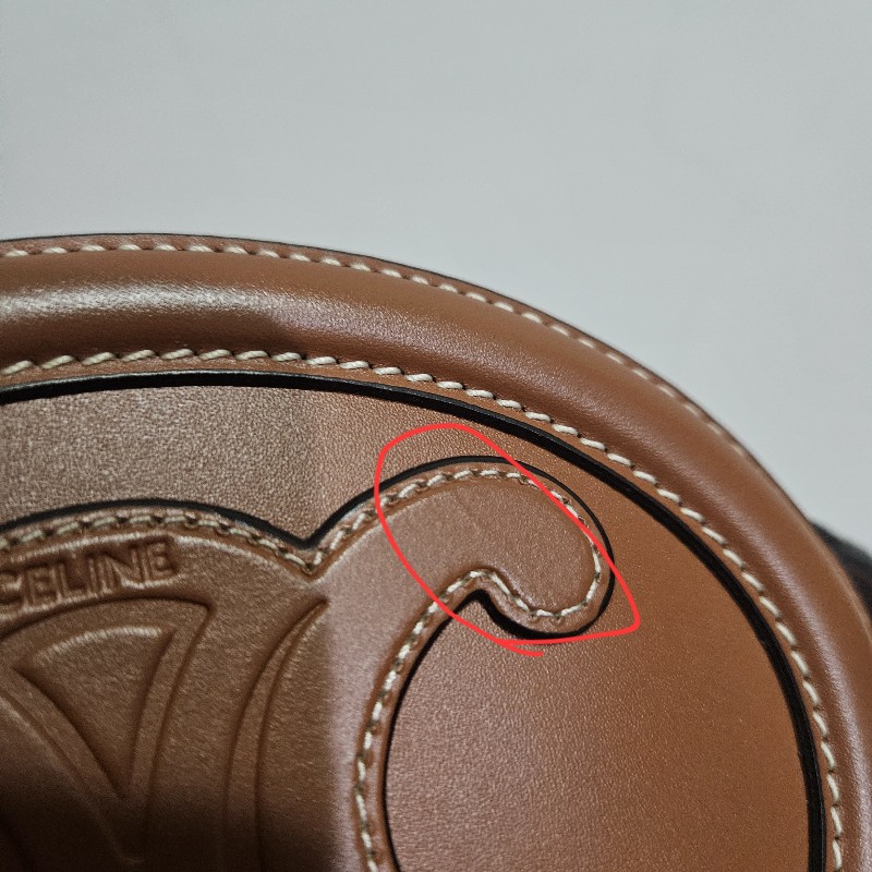 celine 月餅 焦糖色 咖色 小-5