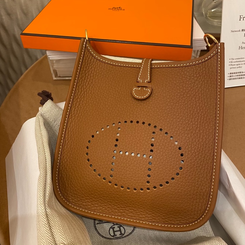 ［全新］Mini Evelyne16 金棕色金扣-3