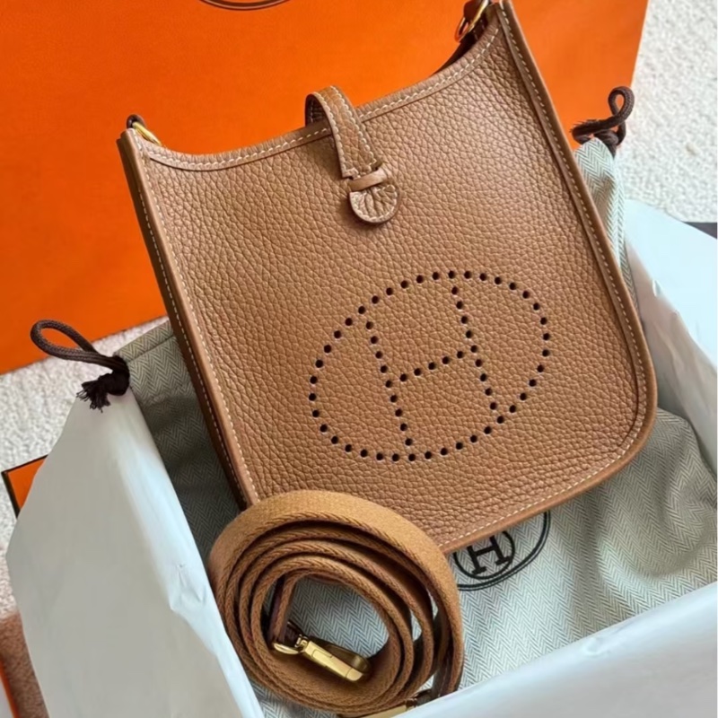 ［全新］Mini Evelyne16 金棕色金扣-4