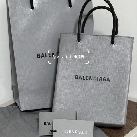 99新 巴黎世家紙袋包中號