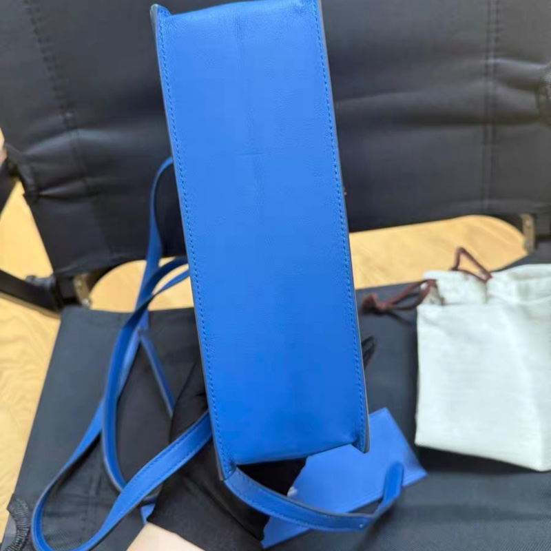 Hermes 愛馬仕 kelly danse 寶石藍銀扣 s皮 u刻 好價出-6